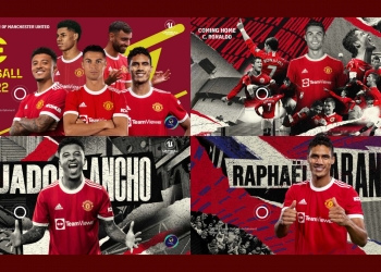 eFootball PES 2022 Mobile 5.5.0 Manchester United Graphics Patch Android