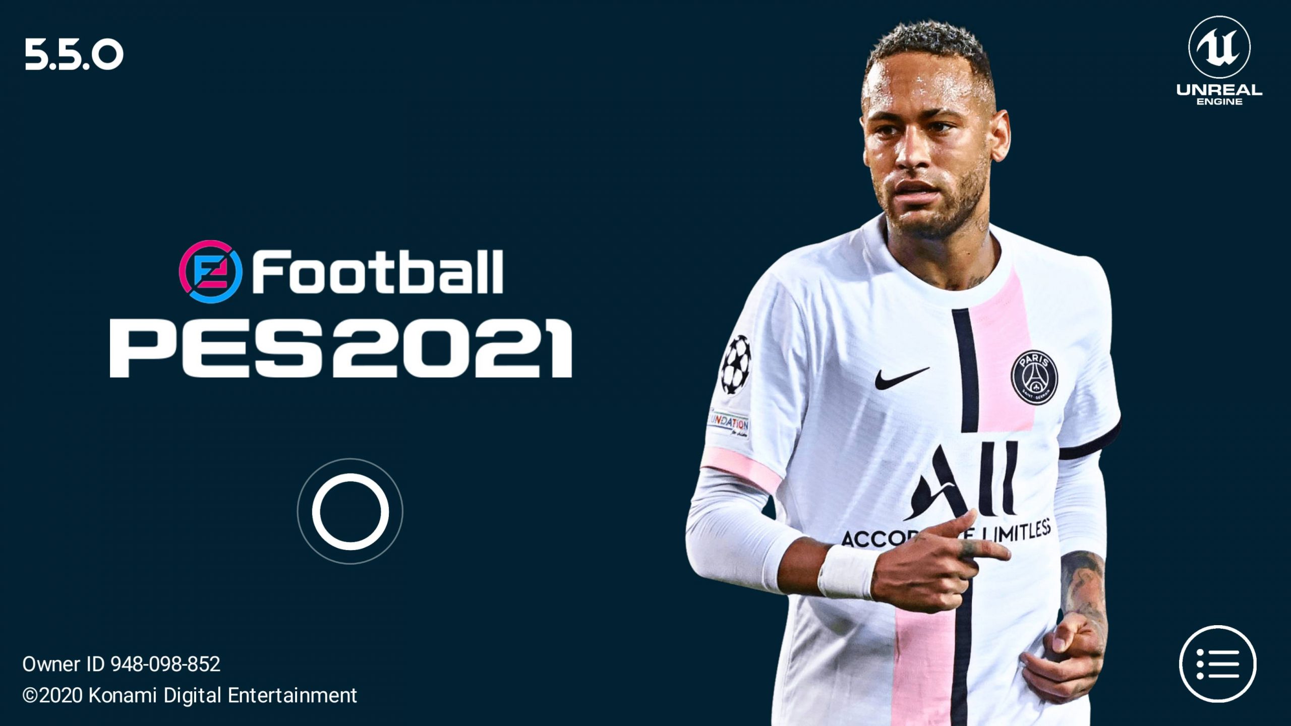 eFootball PES 2021 Mobile 5.5.0 New Season Patch Android