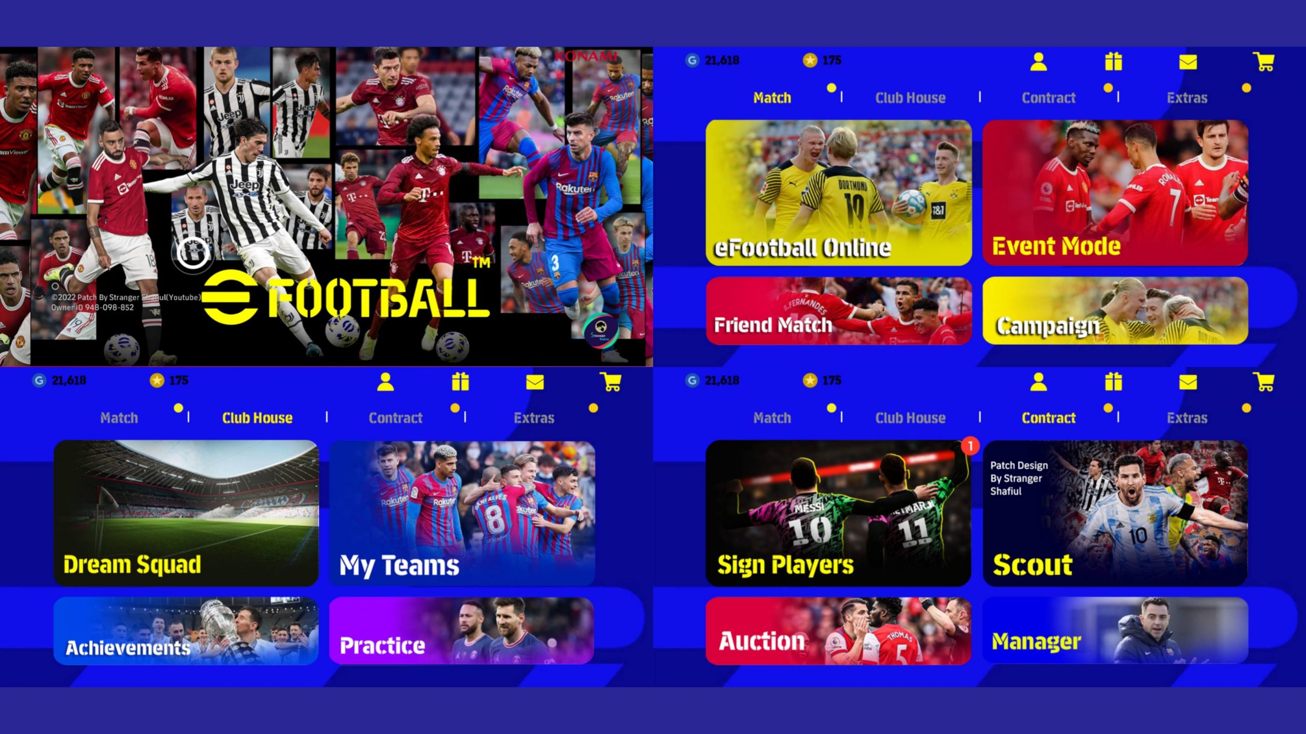eFootball PES 2022 Mobile 5.7.0 eFootball 2022 Patch Android