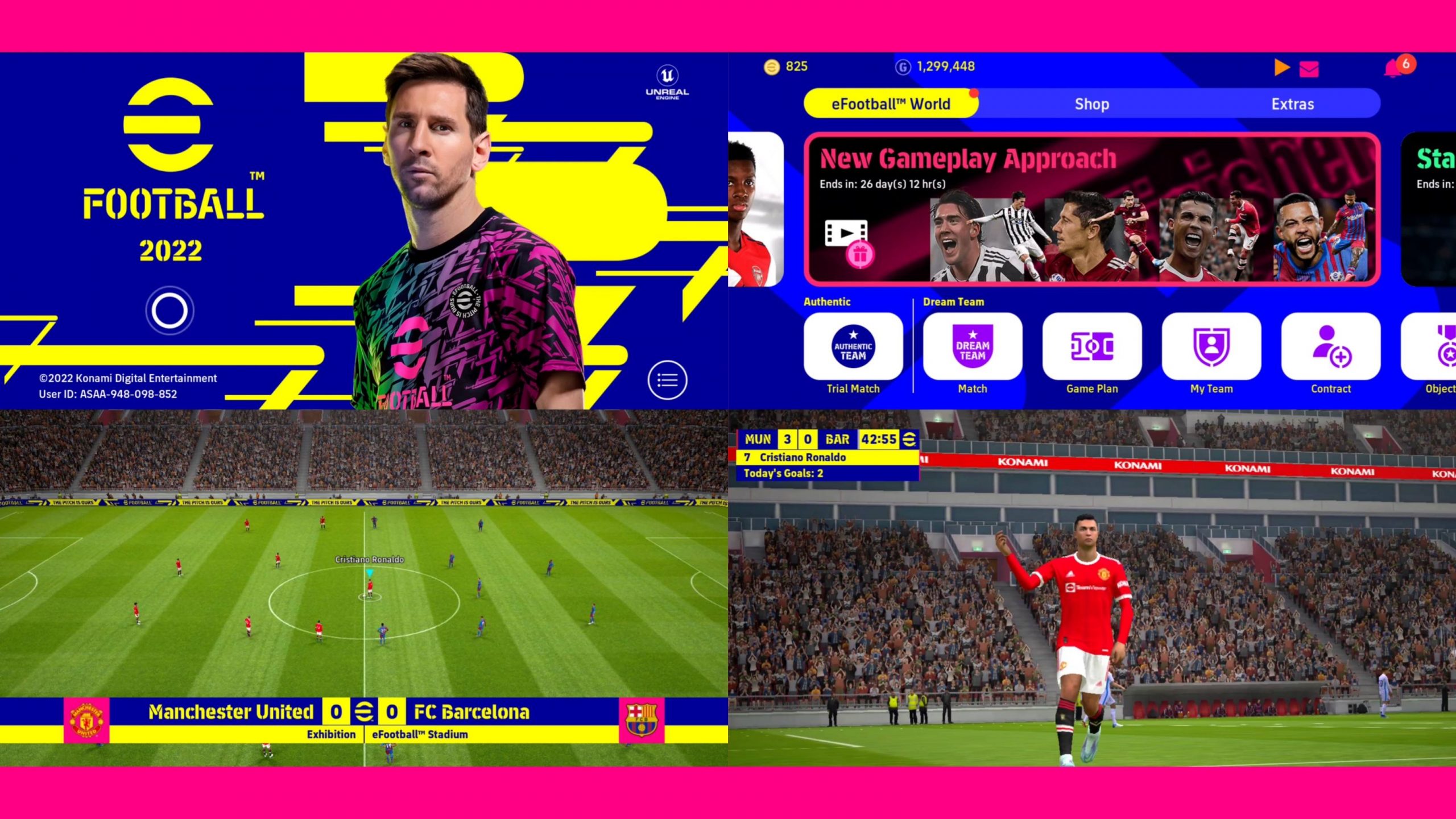 eFootball 2022 Mobile Official Android 2.5 GB Best Graphics