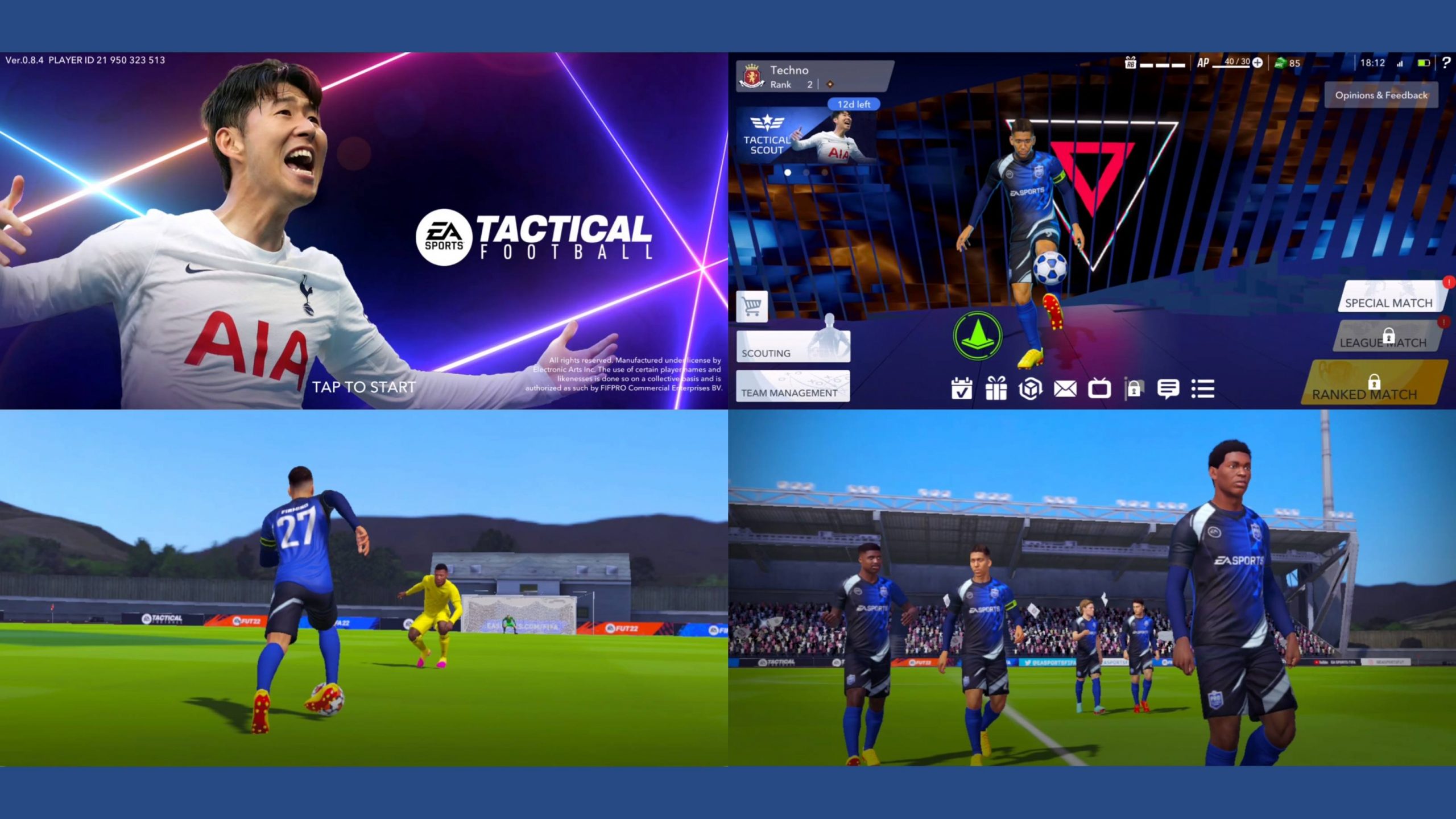 EA Sports Tactical Football 2022 Official Android