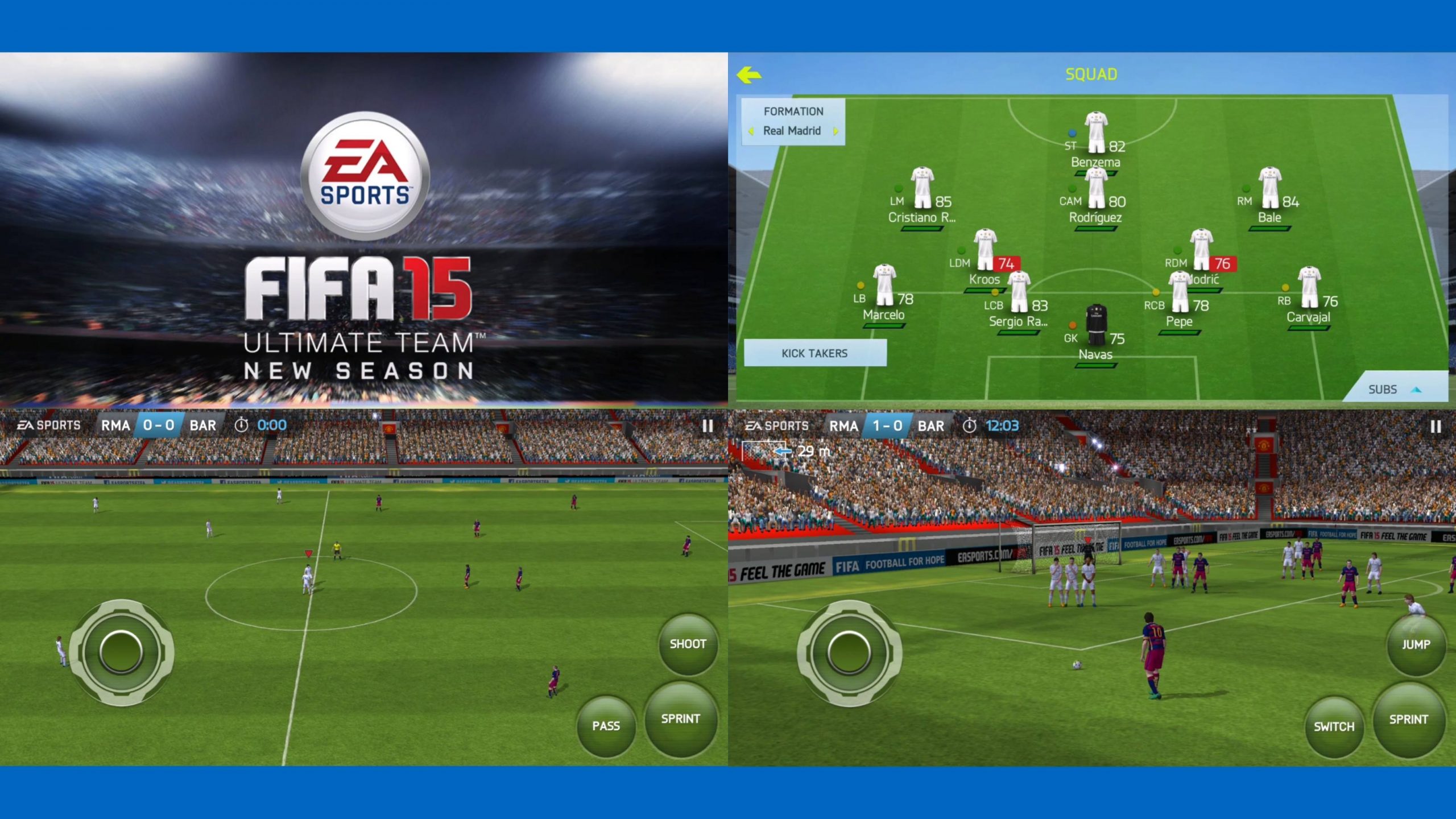 FIFA 15 Mobile Official Android Offline 1 GB Best Graphics